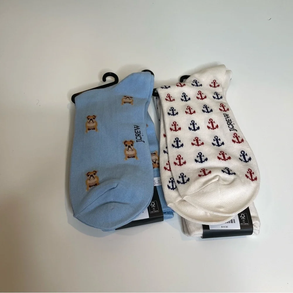J. Crew Mens socks 2 pair